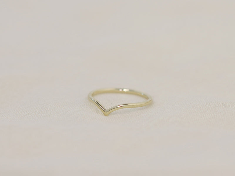 The Huntington Ring Bridal Set in Moss Agate