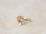 Sun and Moon Artemis Crown Ring Set