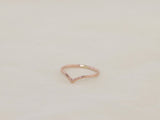 Huntington Chevron Wedding Band