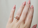 Sun and Moon Artemis Crown Ring Set