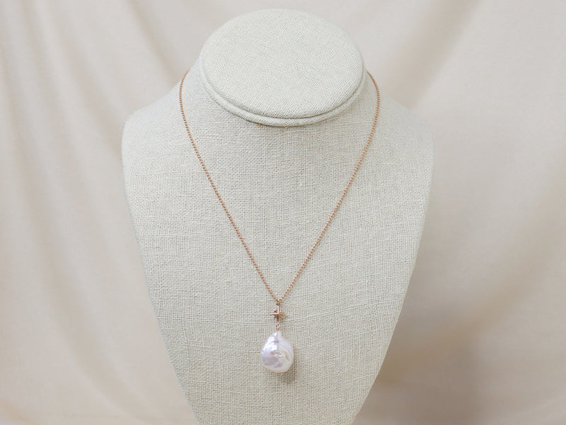 Celestial Baroque Pearl Necklace