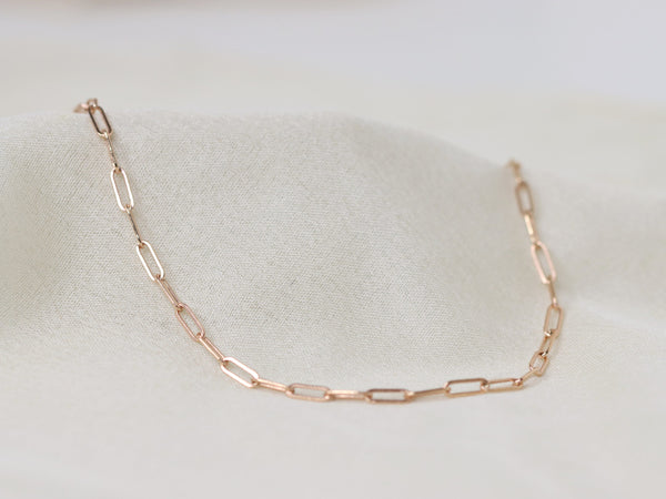 Midday Necklace in Rose Gold Fill