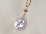 Celestial Baroque Pearl Necklace