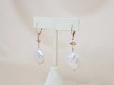 Celestial Baroque Pearl Earrings, Large Pearl Earrings, Wedding Earrings, Baroque Pearl Earrings, June Birthstone, Gift for Bride, Bridal