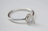 Faceted Moonstone Ring