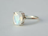 Rainbow Moonstone Ring