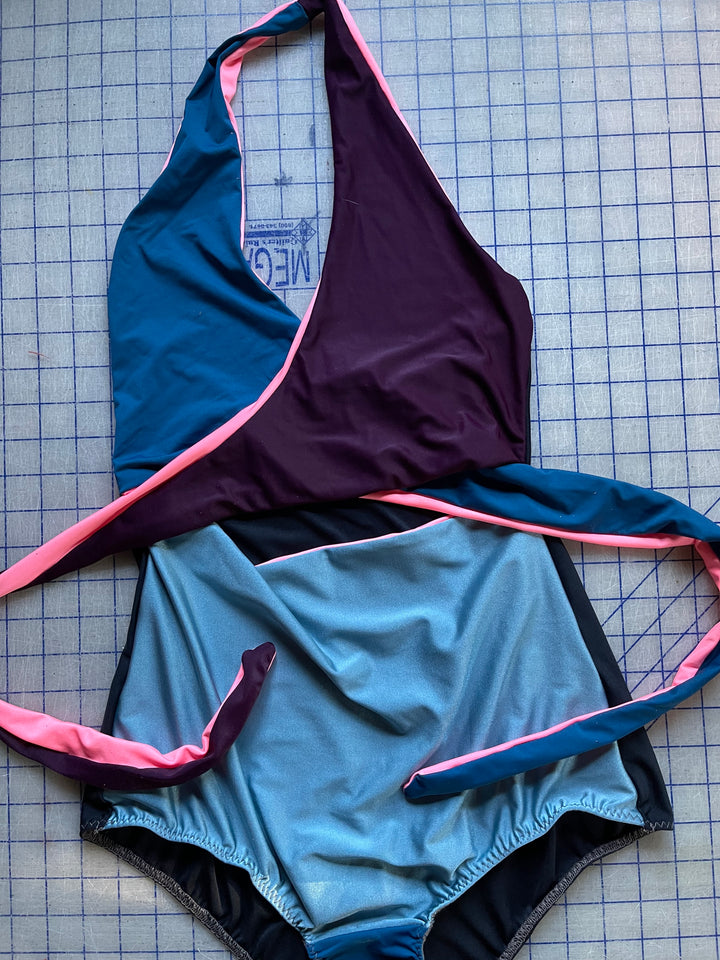 Selka Swimsuit in Zero Waste Multi-Color (OOAK Mediums)