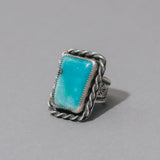 Chrysocolla Heavy Ring