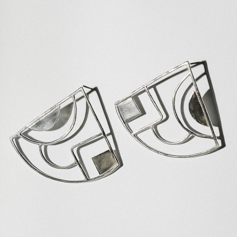 Pop Fan Earrings (2 sizes)