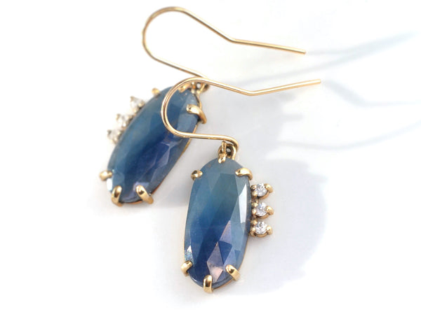 Sapphire Dangle Earrings