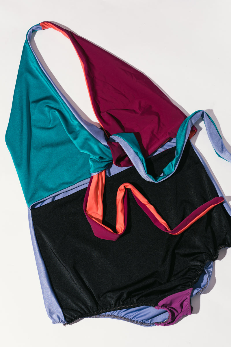 Selka Swimsuit in Zero Waste Multi-Color (OOAK 2XLs)